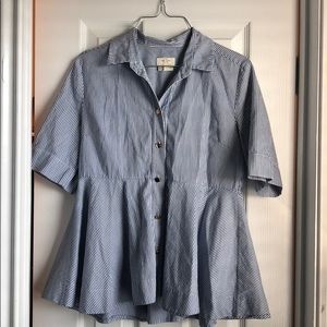 kate spade Tops - Kate Spade Button Down Peplum kate spade Tops - Kate Spade Button Down Peplum